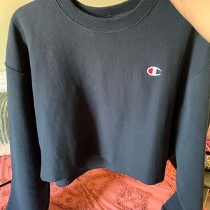 Champion crop sweater